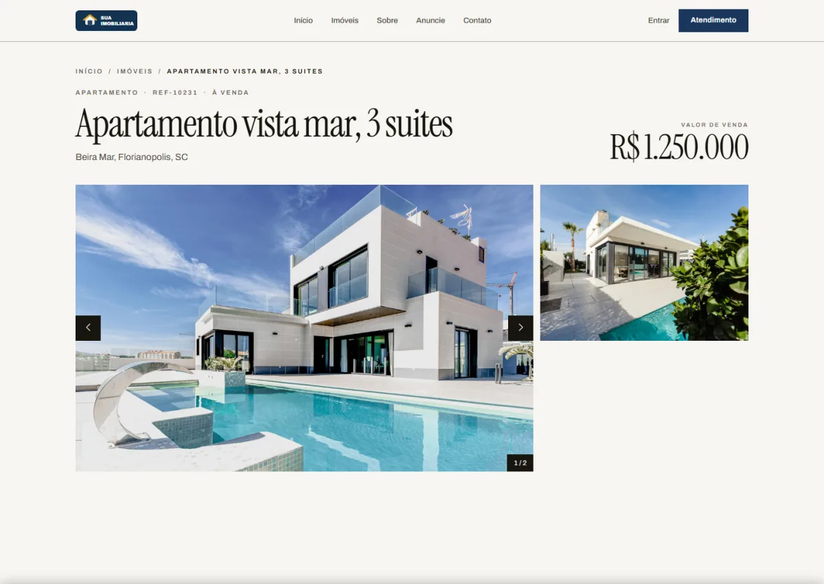 Essencial — Página do imóvel