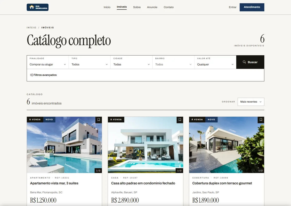 Essencial — Catálogo